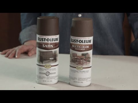 How to Paint Rusty Metal Patio Furniture