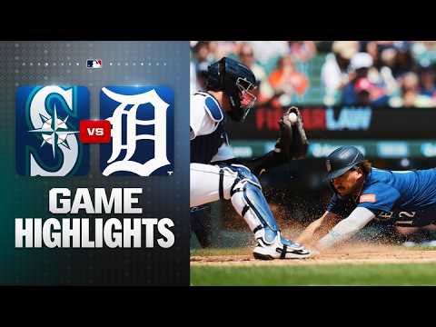 디트로이트 VS 시애틀 0:4 MLB 하이라이트