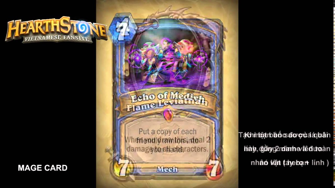 Các lá bài mới phiên bản Goblins vs Gnomes P.2 ( Mage / Paladin )