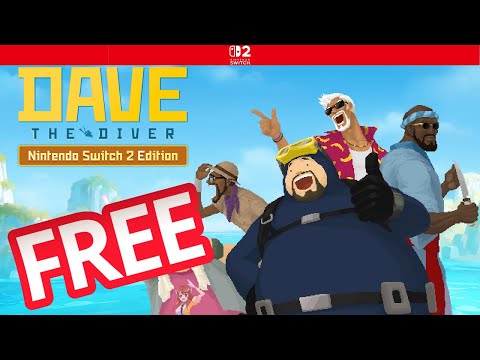 Dave The Diver recibirá una actualización gratuita para Switch 2 «pronto», dice Mintrocket