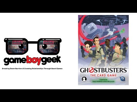 Ghostbusters the Card game Review with the Game Boy Geek