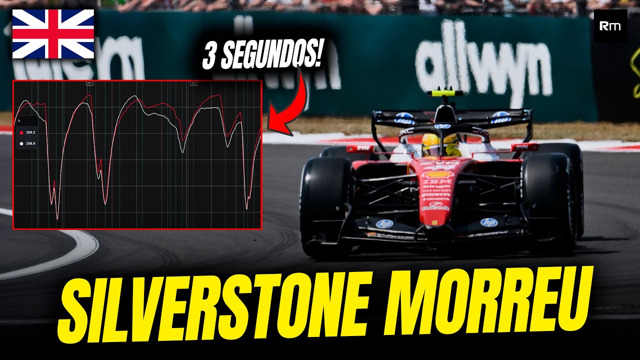 ABERRAÇÃO NA TELEMETRIA CONFIRMA CRIME CONTRA A LENDÁRIA SILVERSTONE - GP GRÃ BRETANHA