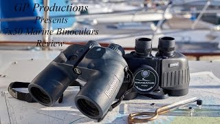 7x50 Marine Binoculars Review ~ Bushnell and Steiner with compass