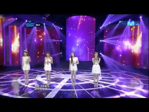 [120719] She'z - 낮과 밤 / Night and Day @ Mnet M!Countdown