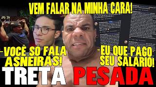 JORLAN LEVA INVERTIDA E PARTE PRA CIMA DO COACH DOS ENZOS