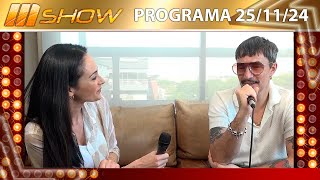 MSHOW - Programa del 25/11/24 - EMMANUEL HORVILLEUR ADELANTA SU SHOW EN EL C ART MEDIA