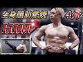 全身の体脂肪を燃焼させる筋トレサーキット【マンションOKな7種目4分間HIIT】