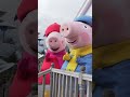PEPPA PIG WITH GEORGE OUTSIDE PEPPA PIG HOUSE Shorts Peppapig Georgepig Peppapighouse Peppapig