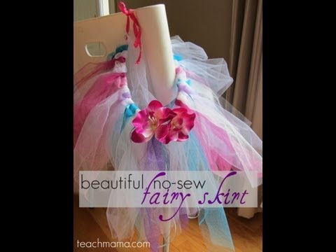 how to make a no-sew fairy skirt (or a fancy tutu) ::...