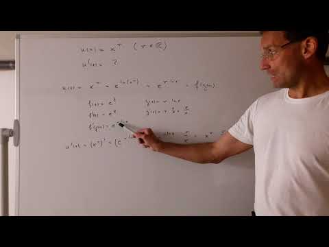 Differentialrechnung 23- Die allgemeine Potenzregel
