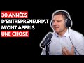 Masterclass d'entrepreneuriat : Créer un business de 0 à 100 | Eric Dejoie