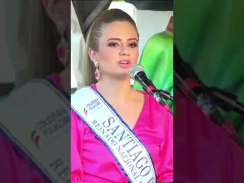 María Camila Cardona representa al Valle en el Bambuco