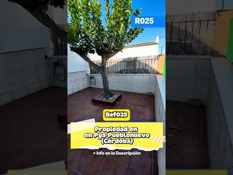 r025 | Excelente vivienda con cochera en Pya - Pueblonuevo (Córdoba)