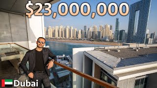 סיור בדולר פנטהאוז בדובאי בשווי 23,000,000 דולר עם נוף למפרץ הפרסי