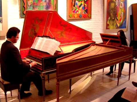 Sonia Lee - Michael Tsalka - Harpsichord duo - Schaffrath Duetto