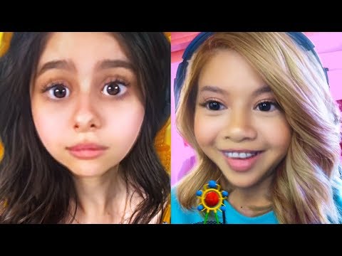My Baby Meets Azzy's Daughter 👶 NEW Snapchat Filters Video