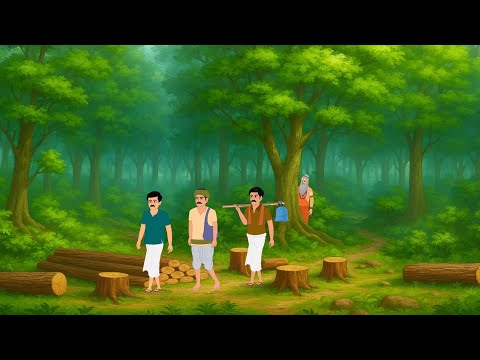 तीन दोस्तों का तकदीर |Hindi Story | HindiKahani |Moral Stories |cartoon story