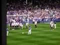 Everton Free Kick (Mikel Arteta) - Everton vs Man City 7th May 2011