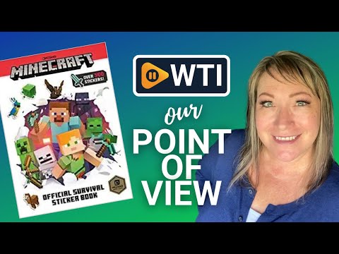 Minecraft Official Survival Stickers - WTI product video review