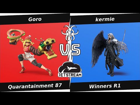 Quarantainment 87 Winners R1 - Goro (Min Min) Vs kermie (Sephiroth) - SSBU