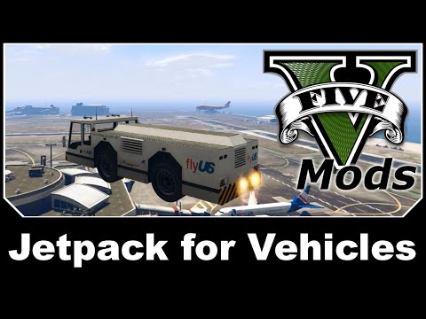 GTAV Mod Spotlight - Jetpack for Vehicles