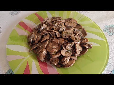 Cómo hacer Champiñones al Ajillo - Receta muy sencilla y rápida de hacer