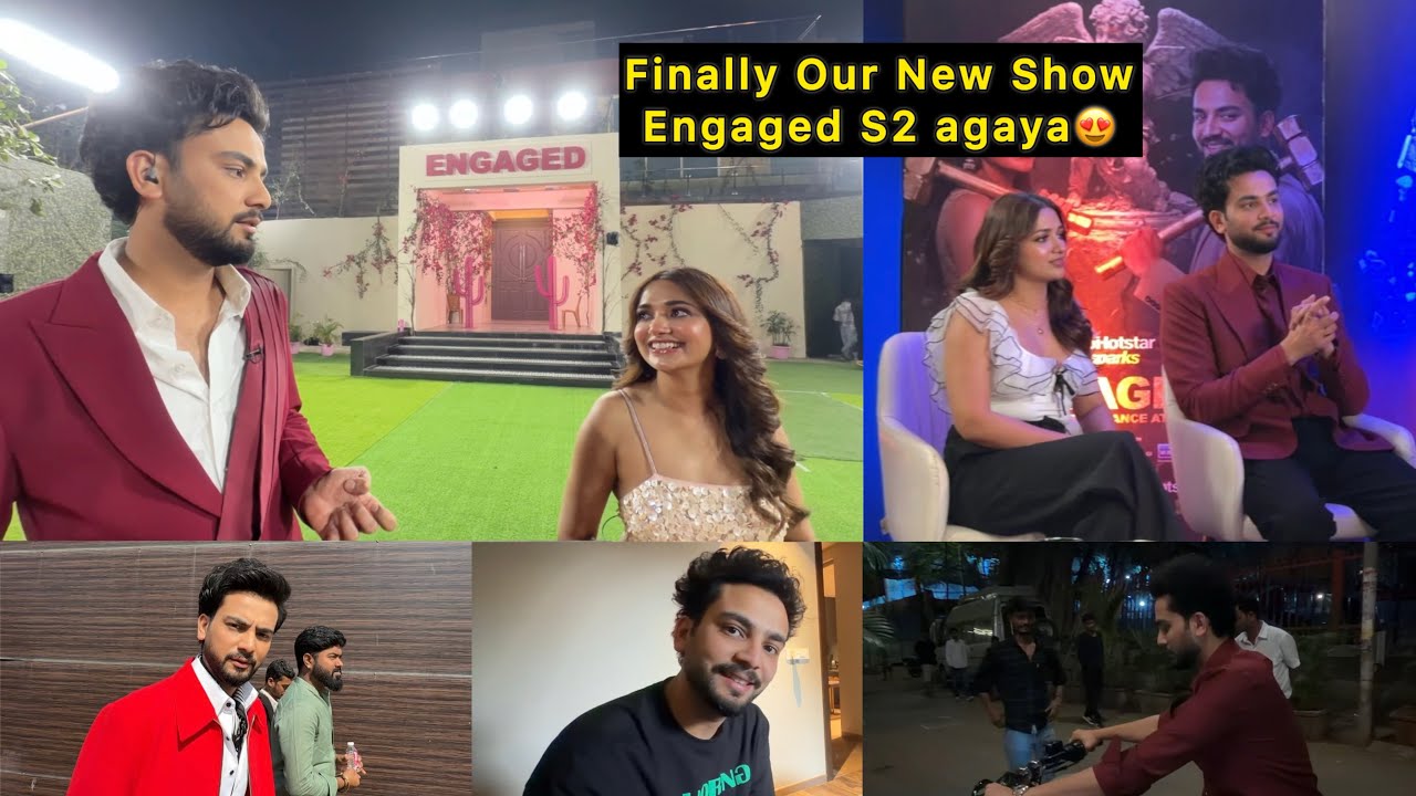 Finally Our New Show Engaged S2 agaya 😍 @JioHotstar