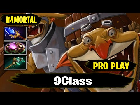 Techies 7.27d Pro Gameplay by 9Class IMMORTAL Rank Dota 2