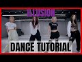 AESPA 'ILLUSION' Dance Practice Mirror Tutorial (SLOWED)
