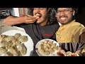 Home made chicken momos in 10min | eating and cooking🔥