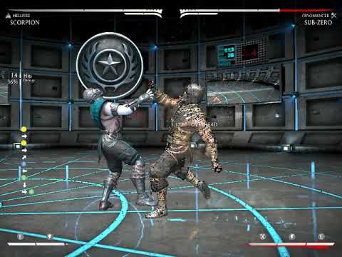 Mortal Kombat XL - Hellfire Scorpion combo (Potato 🥔 Edition)