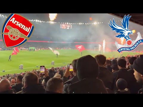 Arsenal 1:1 Crystal Palace (8-7 pens) | Carabao Cup | Pre-match atmosphere – footage from the stands
