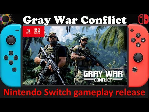 Gray War Conflict. - Nintendo Switch / Switch 2 Compatible gameplay release