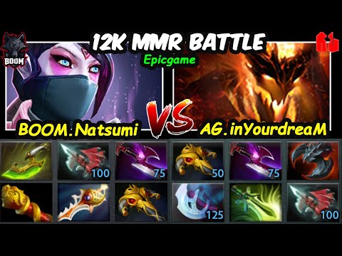 New BOOM Carry Natsumi vs inyourdream - 12K MMR Battle Epicgame Dota 2