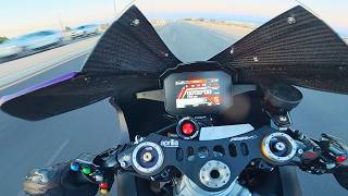 Taming the 250HP Aprilia!