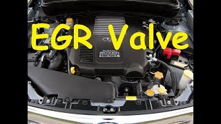 Subaru EGR / Subaru EGR Valve /Subaru Boxer Diesel EGR / Subaru EGR valve cleaning