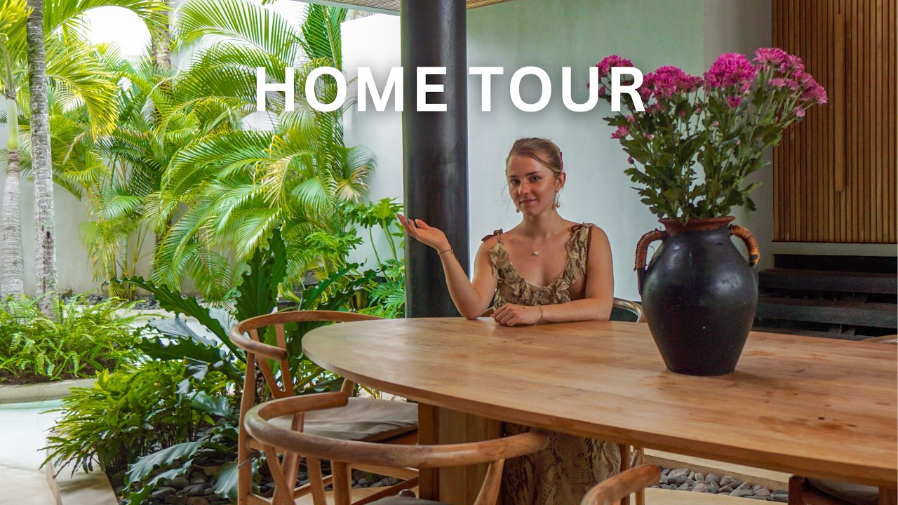 A Scandinavian Tropical Loft Tour in a Hidden Paradise | Interior Design Home Living
