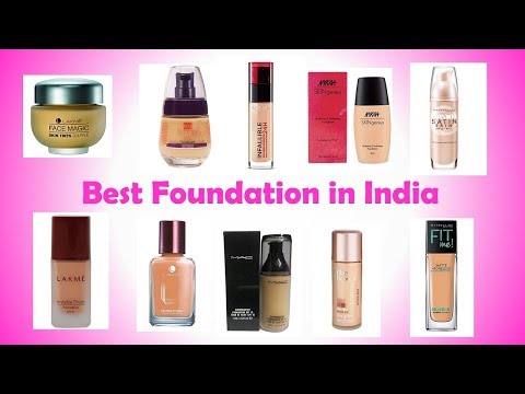 Best Foundation in India | MAKEUP FOUNDATION | BEST FOUNDATION FOR INDIAN SKIN - मेकअप फाउंडेशन Video