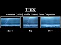 THX Cavalcade 2001 Lucasfilm Version Trailer Comparison