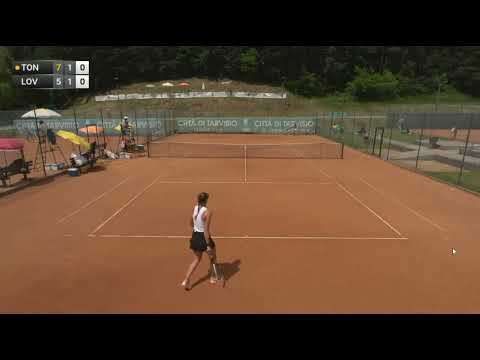 W35 TARVISIO, SINGLES R16   Miriana Tona Vs  Pia Lovric