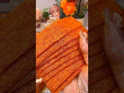 Daily Hot Tiao Sharing, Episode 1 #spicystrips #latiao #spicy #foryou #snack