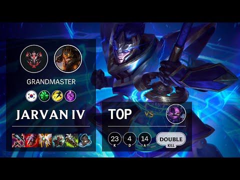 Jarvan IV Top vs Kennen - KR Grandmaster Patch 11.16