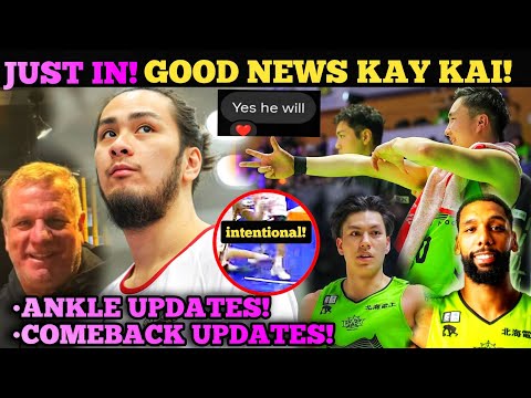 GOOD NEWS!! Kay KAI SOTTO ayon sa TRUSTED SOURCE!! MAKAKALARO! at BIG GAMES AHEAD! UPDATES