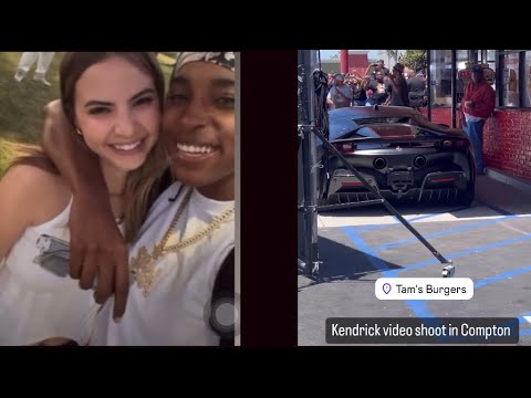 “Big Fase 100 rides by Kendrick Lamar “Not Like Us Video shoot ”, + Bobbi Althoff goes to Bompton! “