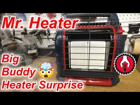 Big Buddy Heater (unwelcome?) Surprise