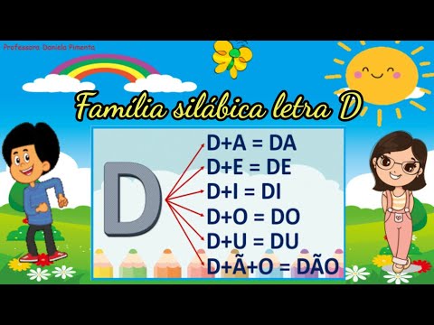 Família silábica da letra D