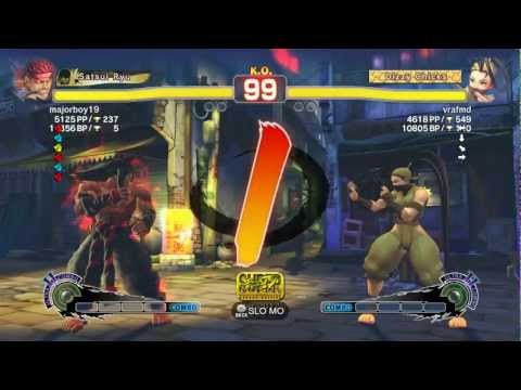 majorboy19 (Evil Ryu) VS vrafmd (Ibuki) Super Street Fighter IV Arcade Edition 2012 720p HD