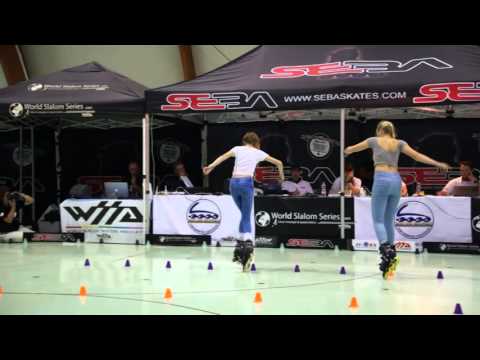 EFSC 2015 / Pair slalom/ McKenzie Laura / Williams-‐Croft Casi, 8 place