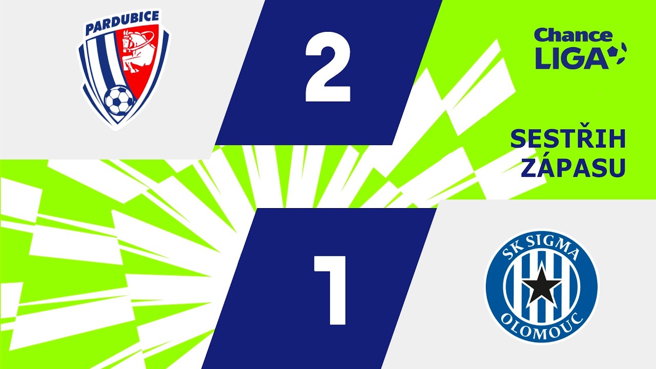 FK Pardubice vs SK Sigma Olomouc Highlights