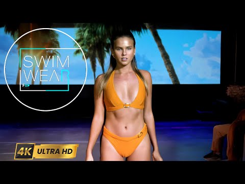 LIVIA MONTE-CARLO SWIM | DC Swimweek Spring 2021 Miami - 4K Remaster